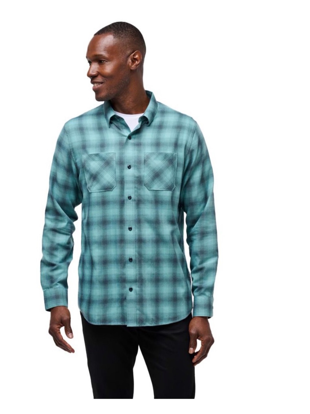 TravisMathew Cloud Flannel Plaid Button-Up shirt